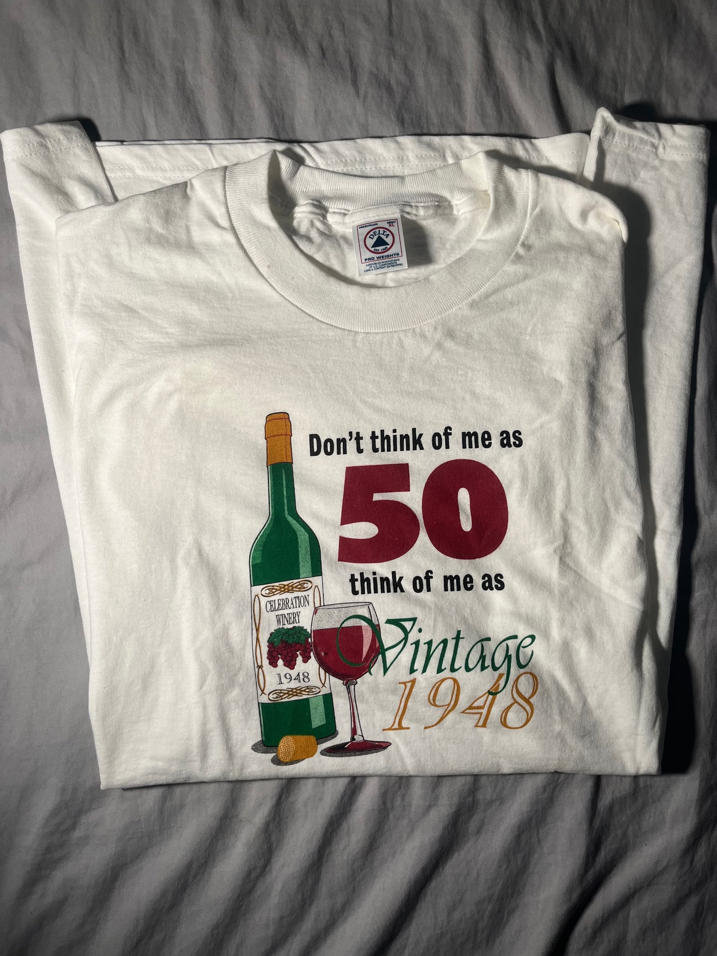 I’m not 50, I’m a wine