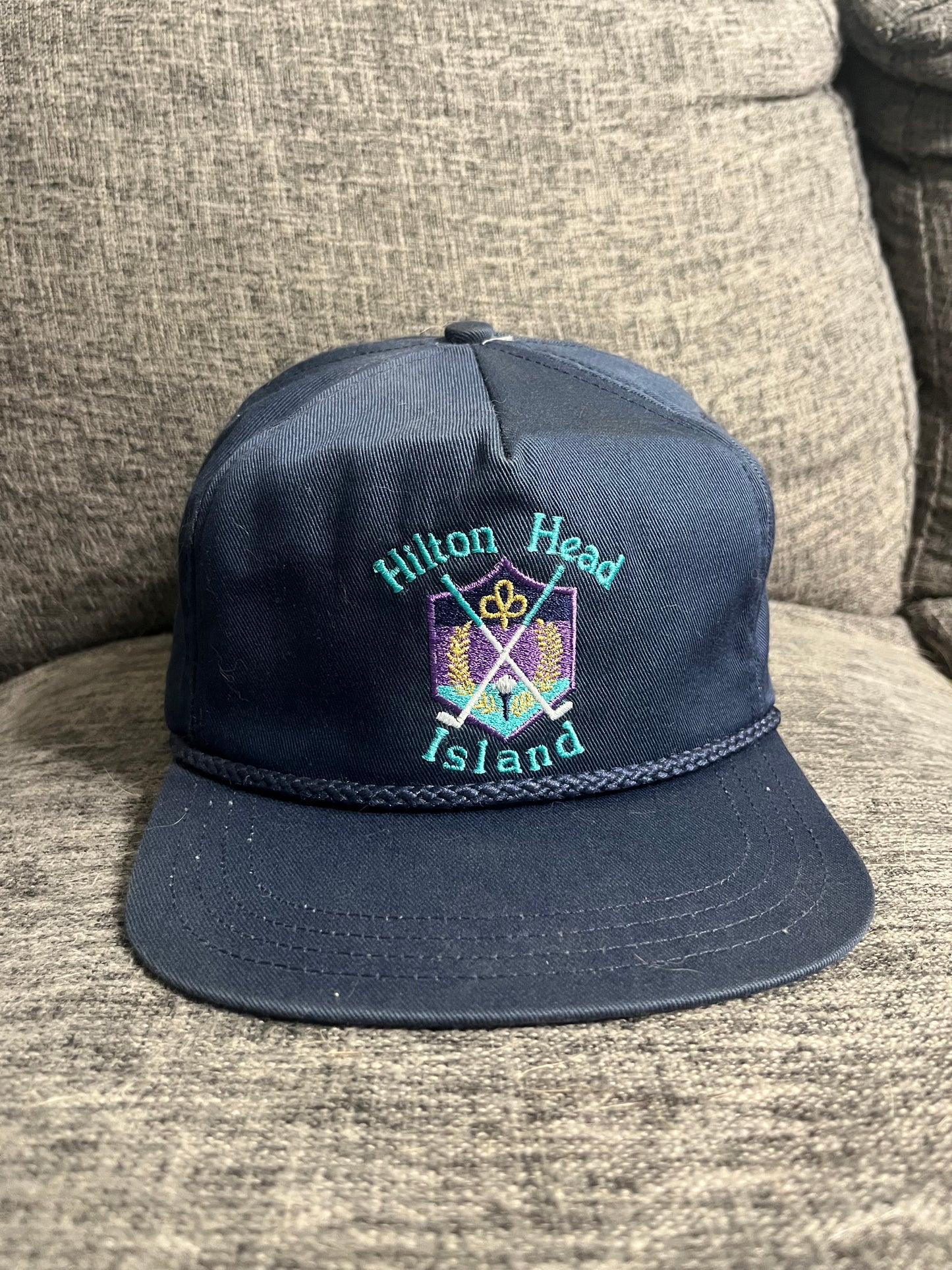 Hilton Head Leather Strap Hat