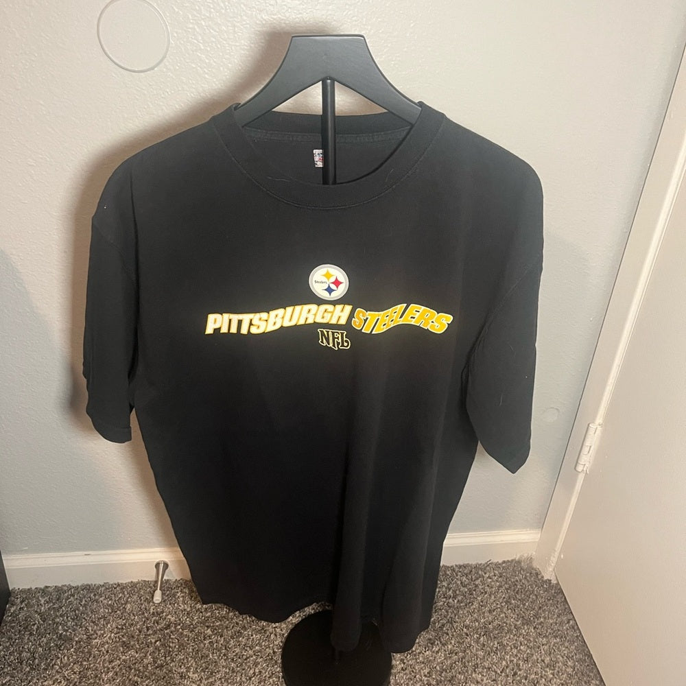 NFL Pittsburgh Steelers Black Short Sleeve Tee