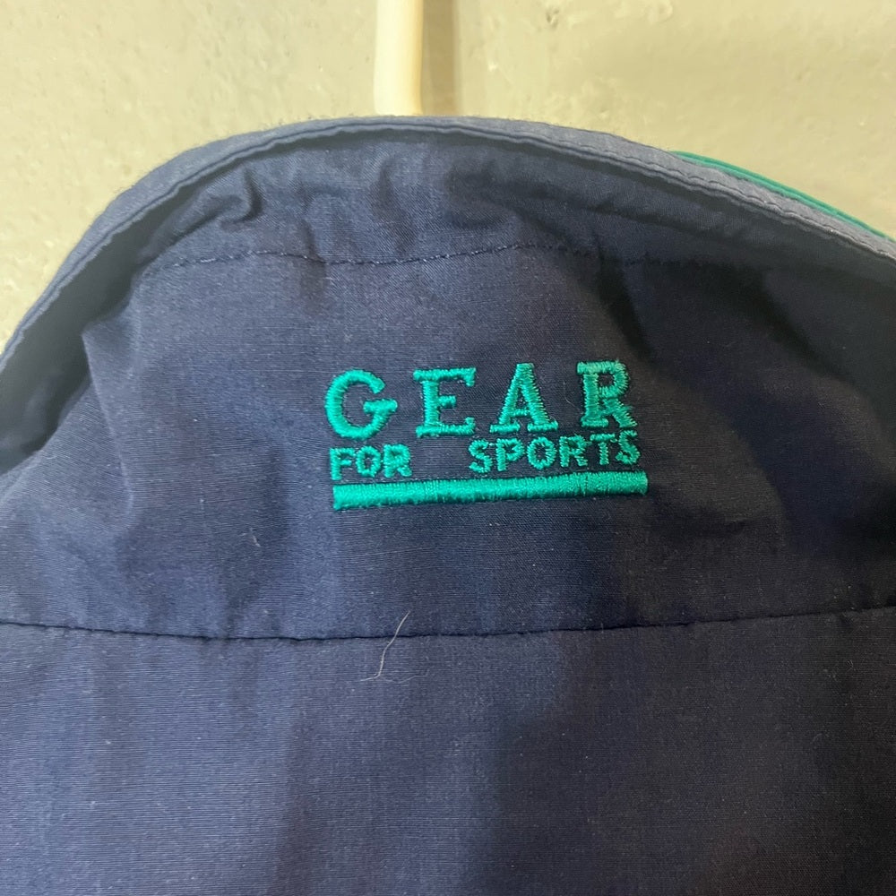Gear For Sports Navy Blue and Teal Performance Jacket
