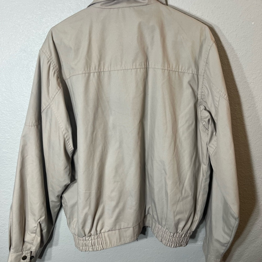 Men's Beige Windbreaker Jacket