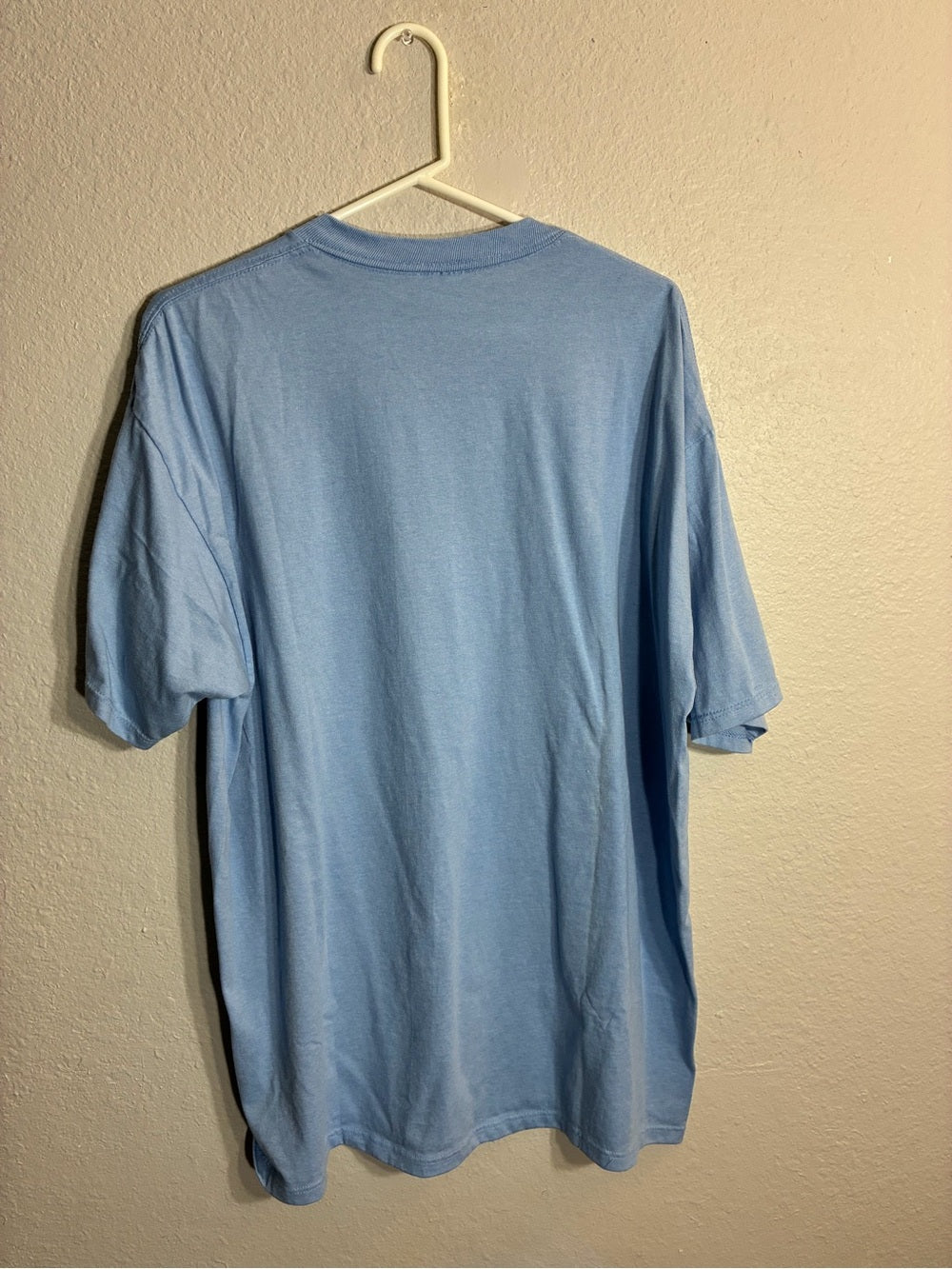 Vintage Jerzees Light Blue Bartlesville Lodge Fishing Graphic Tee