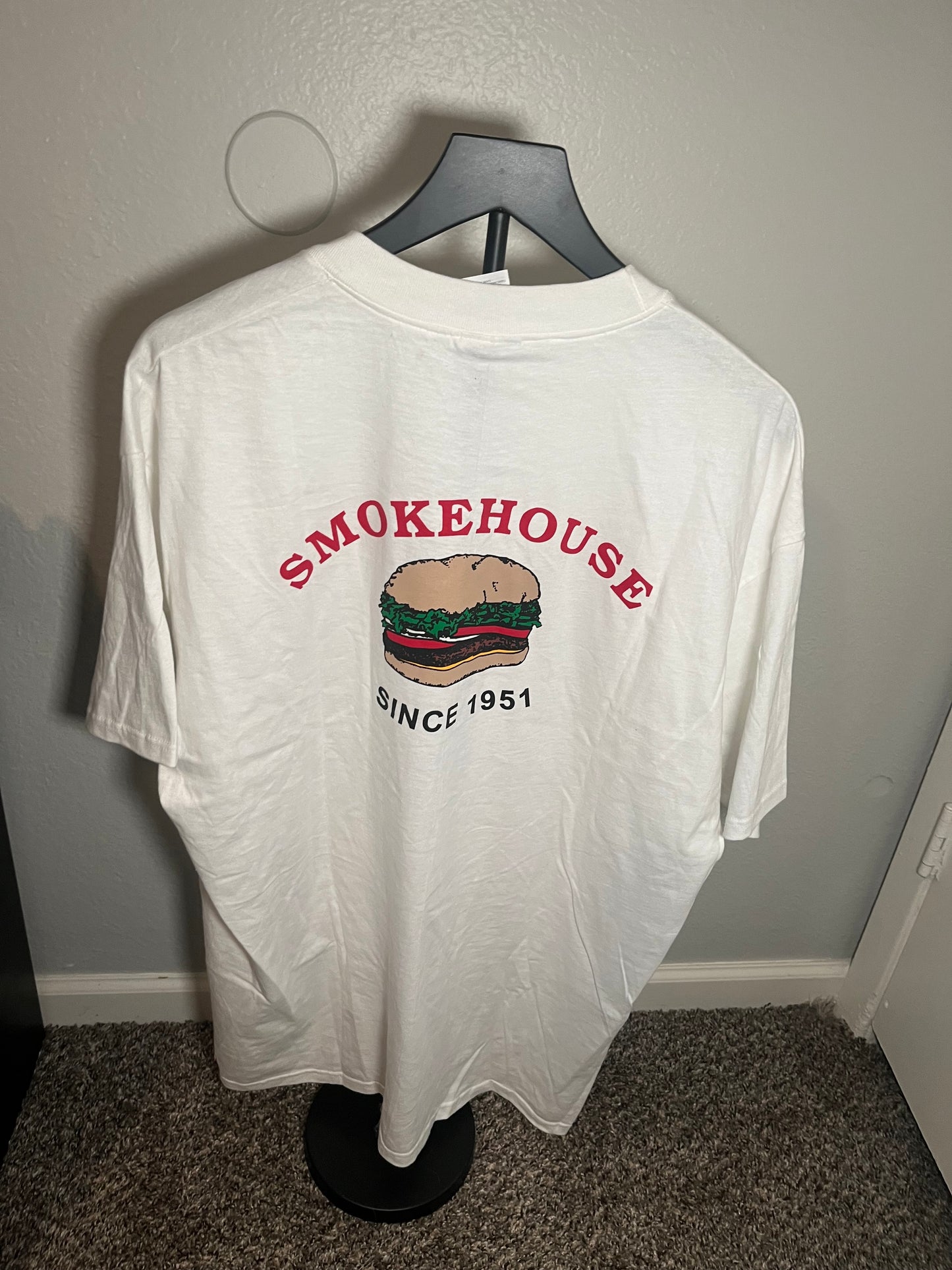 Smokehouse Back Logo Burger Shirt