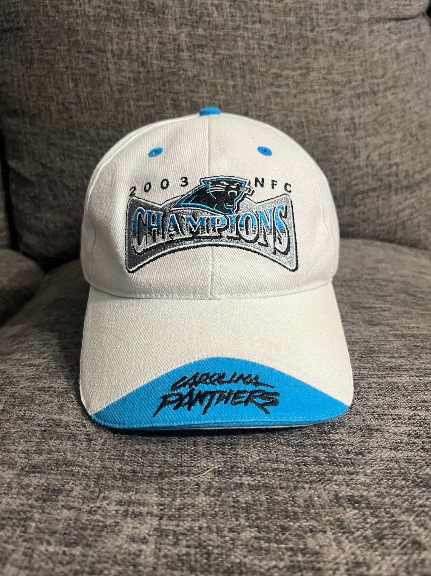 2003 Carolina Panthers NFC Championship hat