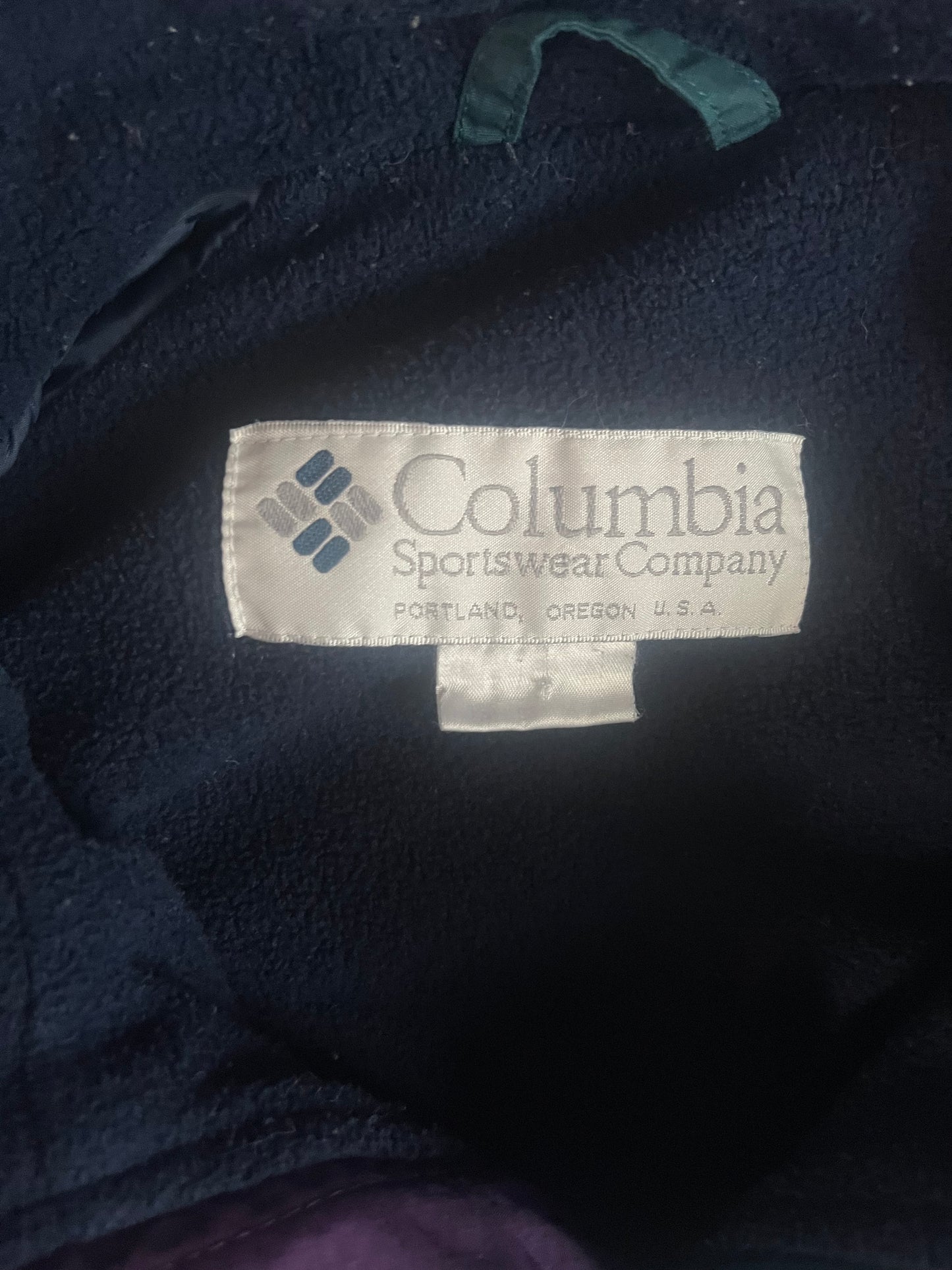 Teal and Purple Columbia Jacket
