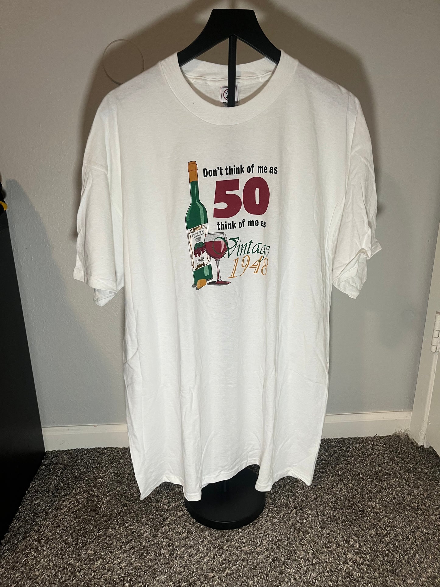 I’m not 50, I’m a wine