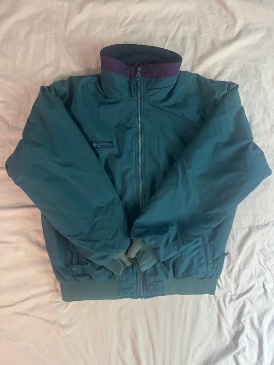 Teal and Purple Columbia Jacket