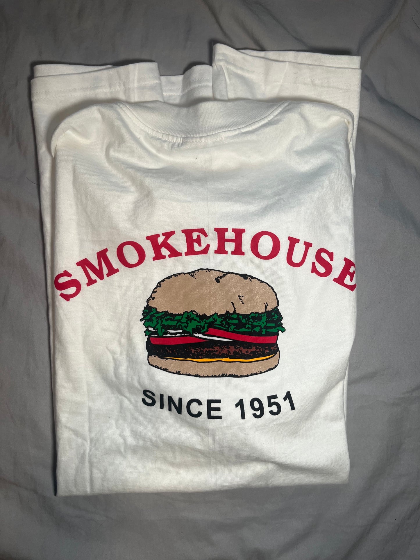 Smokehouse Back Logo Burger Shirt