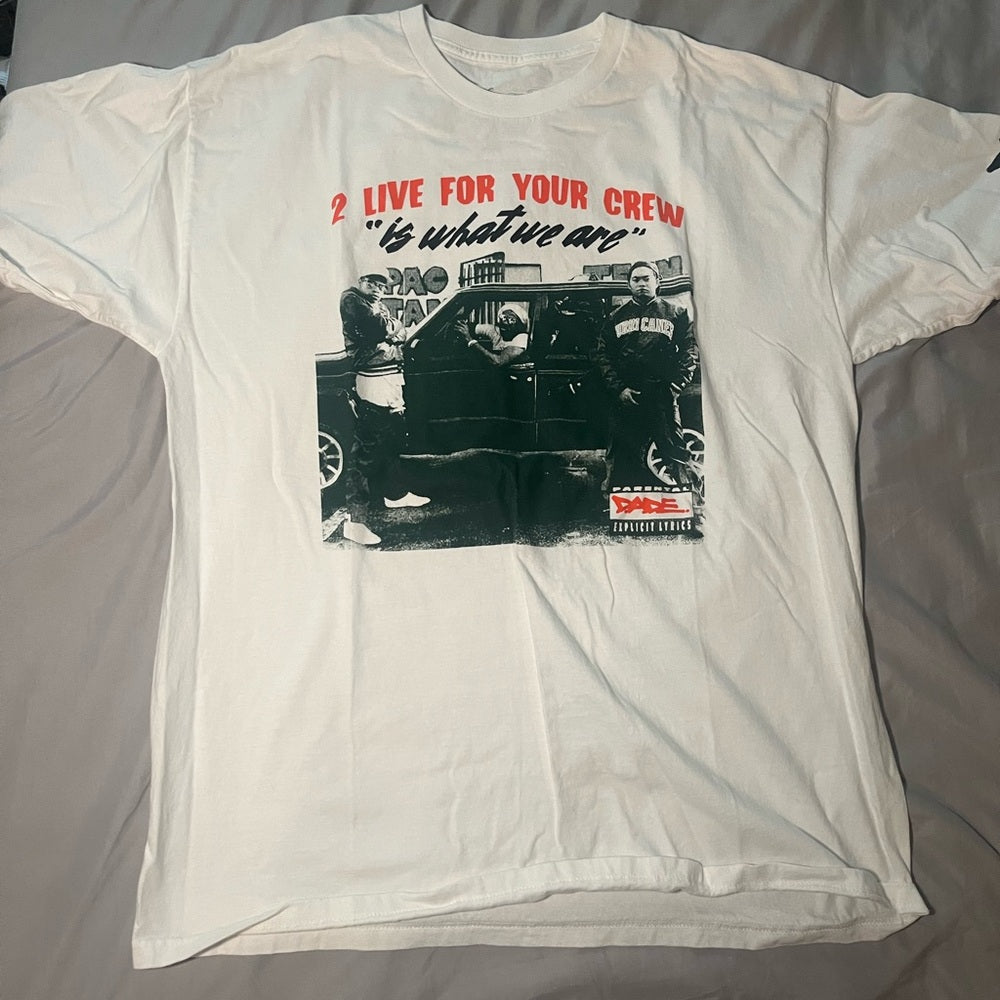 2 Live For Your Crew Graphic Tee