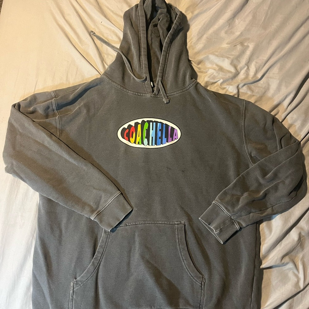 Gray Coachella Hoodie