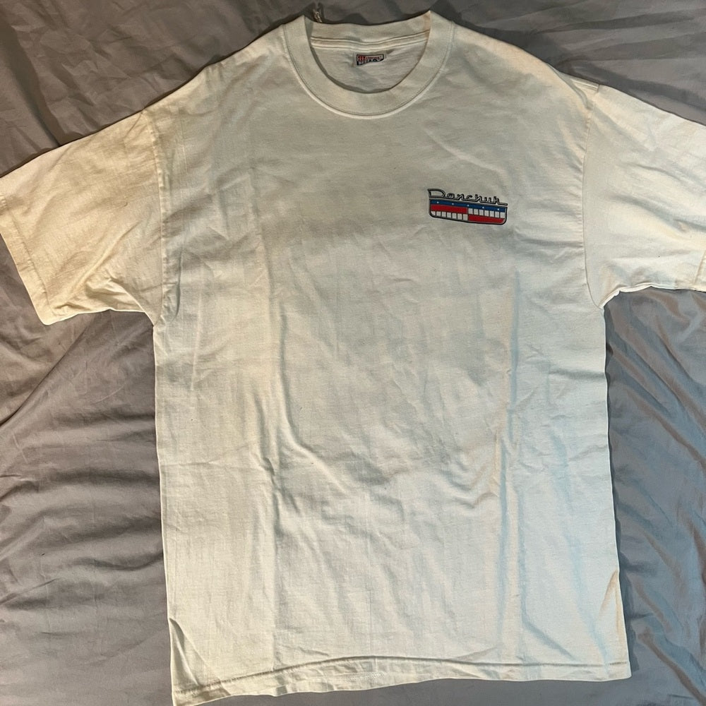 Vintage Car Graphic Tee Back Logo
