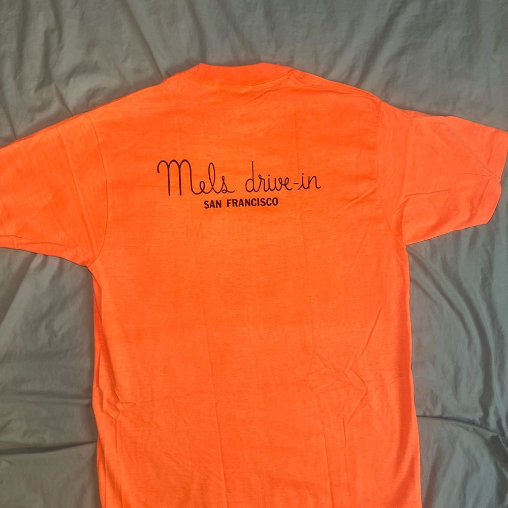 Anvil Bright Orange Graphic Tee