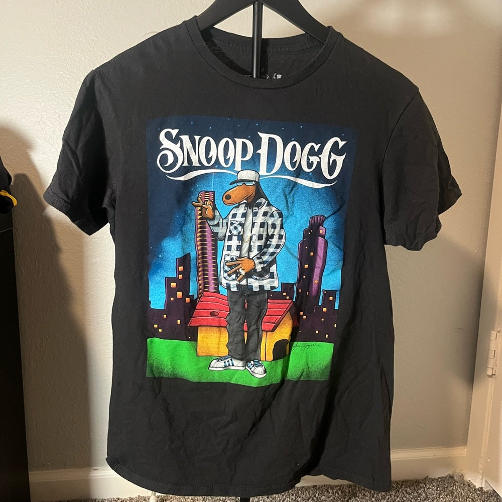Snoop Dogg Black Graphic Tee