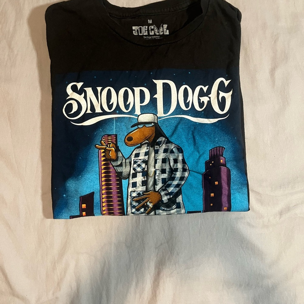 Snoop Dogg Black Graphic Tee