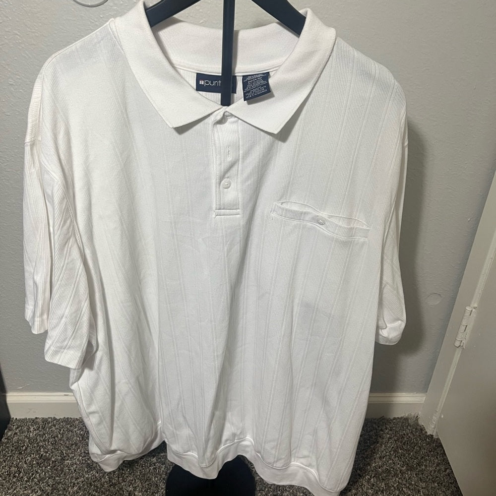 Puritan Classic White Polo Shirt