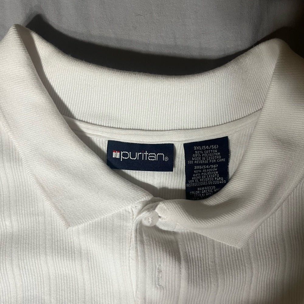 Puritan Classic White Polo Shirt