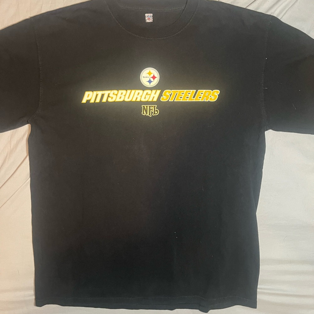 NFL Pittsburgh Steelers Black Short Sleeve Tee