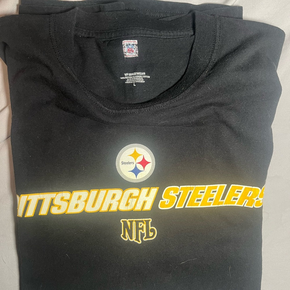 NFL Pittsburgh Steelers Black Short Sleeve Tee