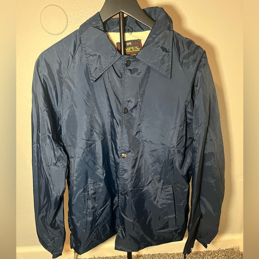 Blue Nylon Jacket