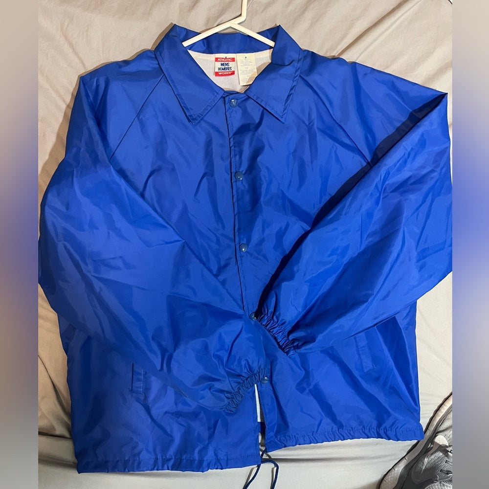 Men's Blue  Nylon Jacket