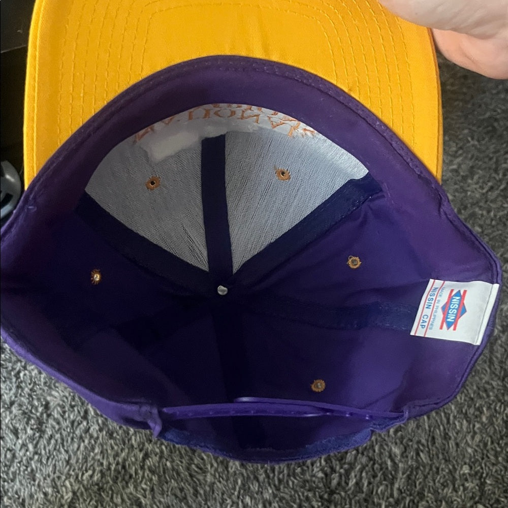 Vintage LSU Baseball SnapBack -Signed by Warren Morris