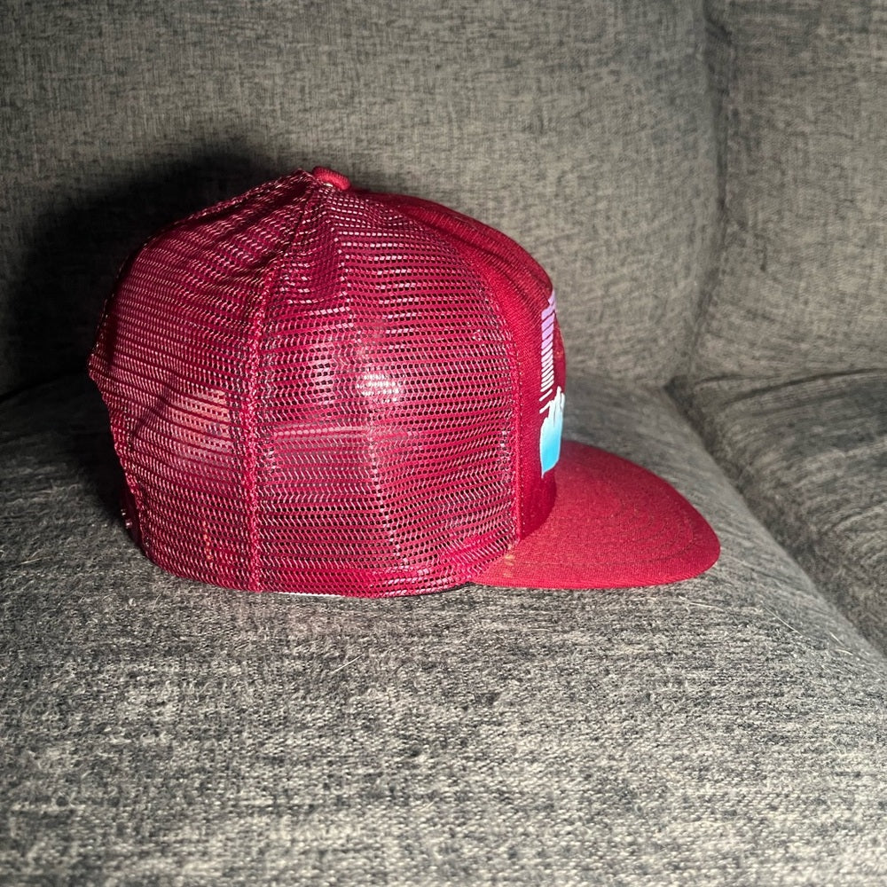Maroon Colorado Trucker Hat