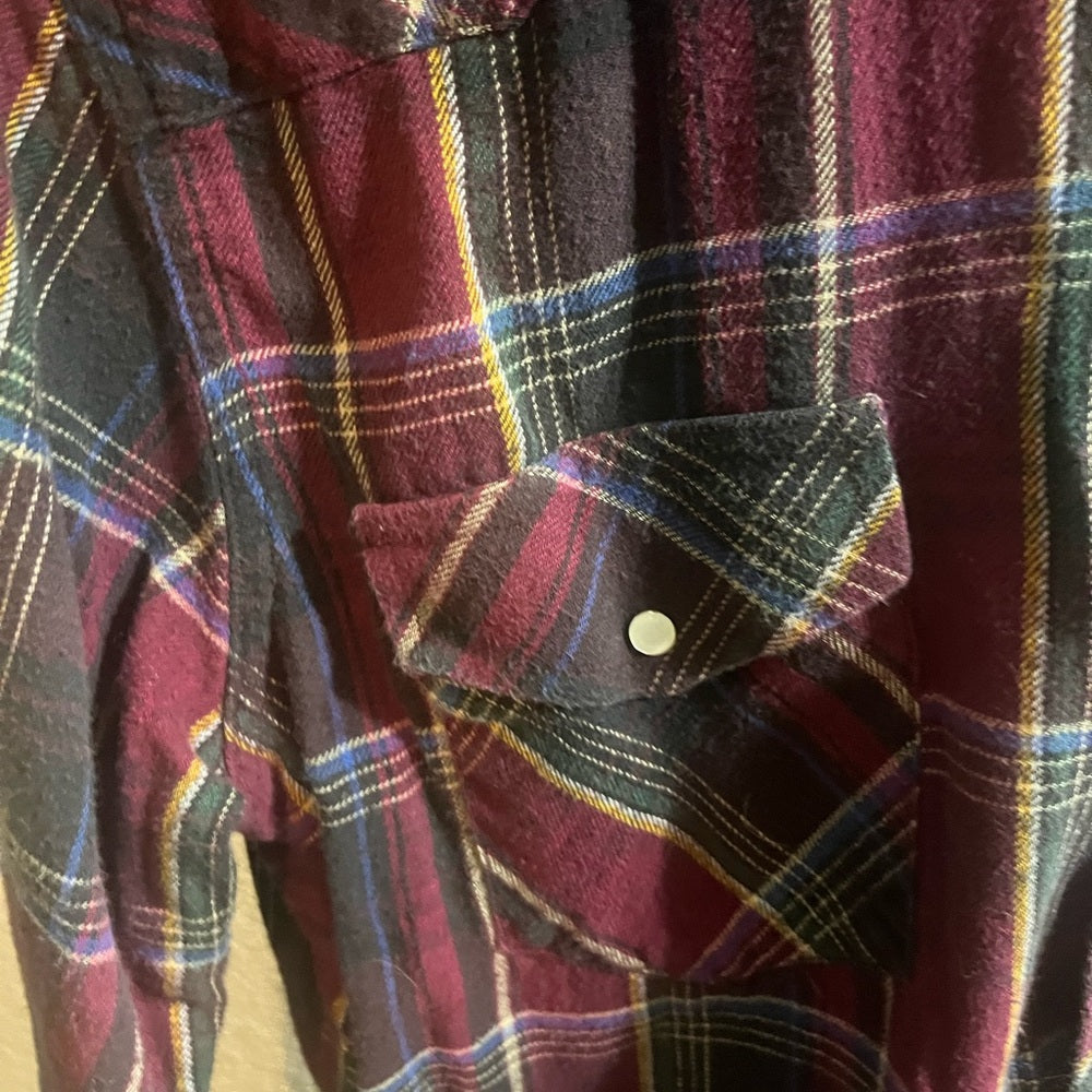 Wrangler Flannel Pearl Snap