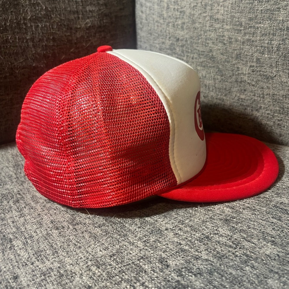 Chi-Chi's Red and White Trucker Hat
