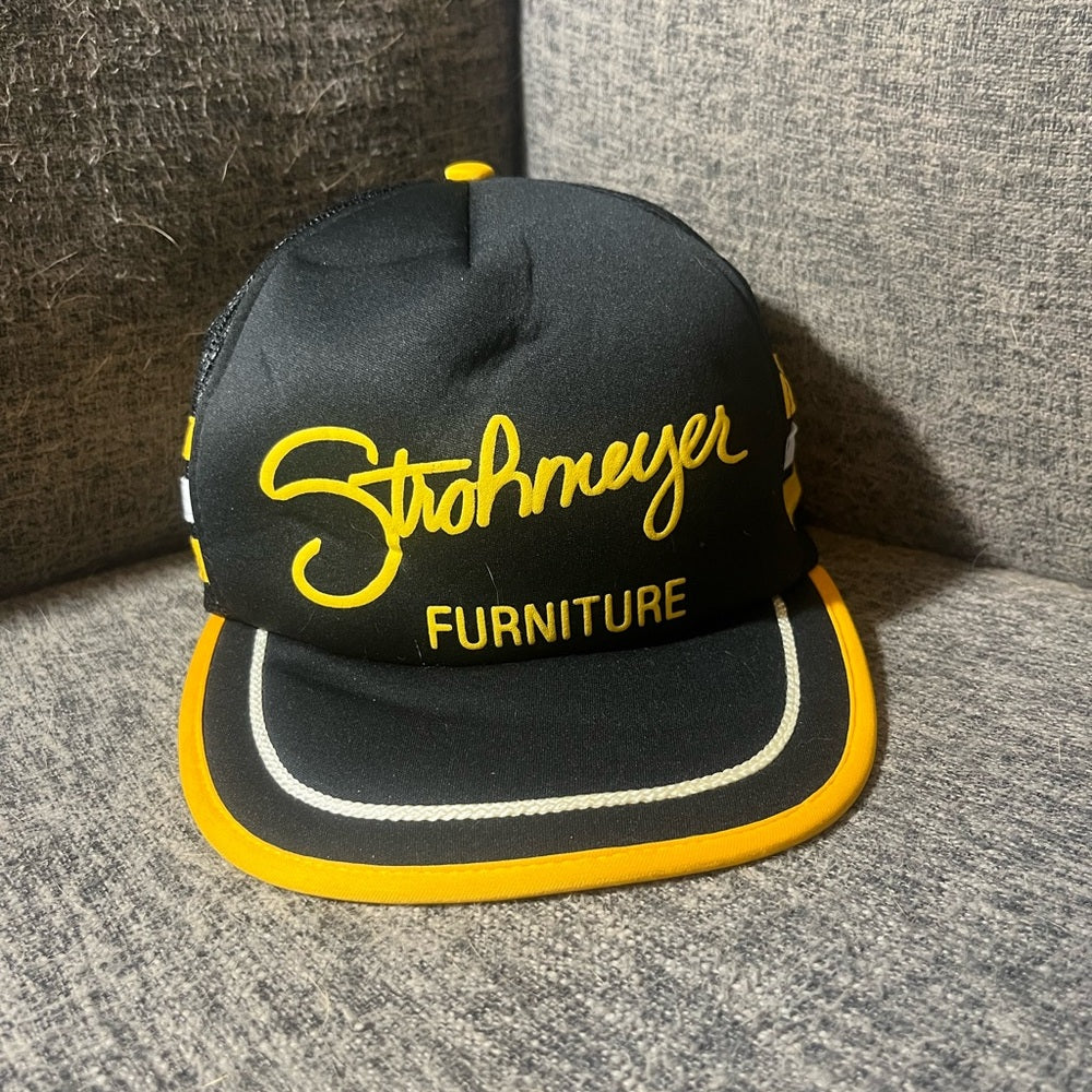 Vintage Trucker Hat-  Strohmeyer Furniture