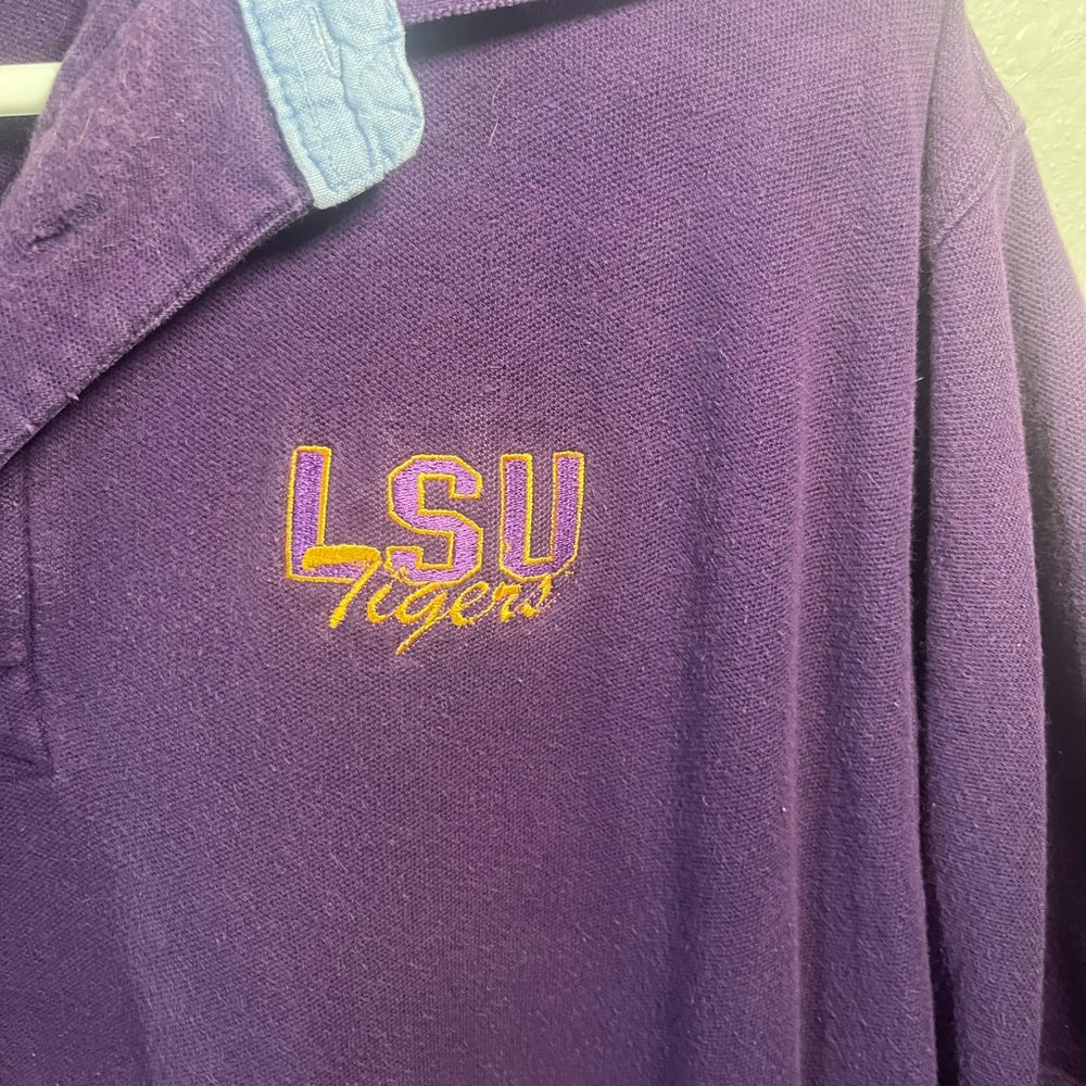 Vintage LSU Purple Polo