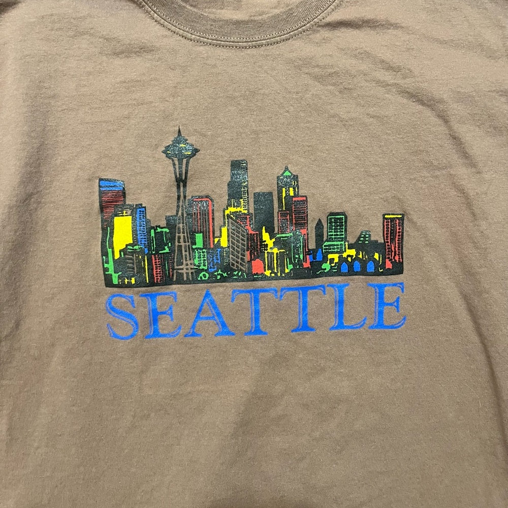 Vintage Seattle Skyline T-Shirt