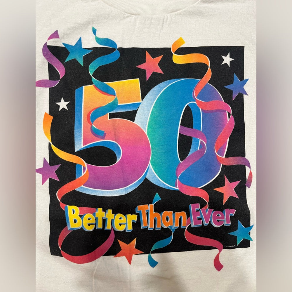 Vintage Graphic Tee - 50 Better Than Ever