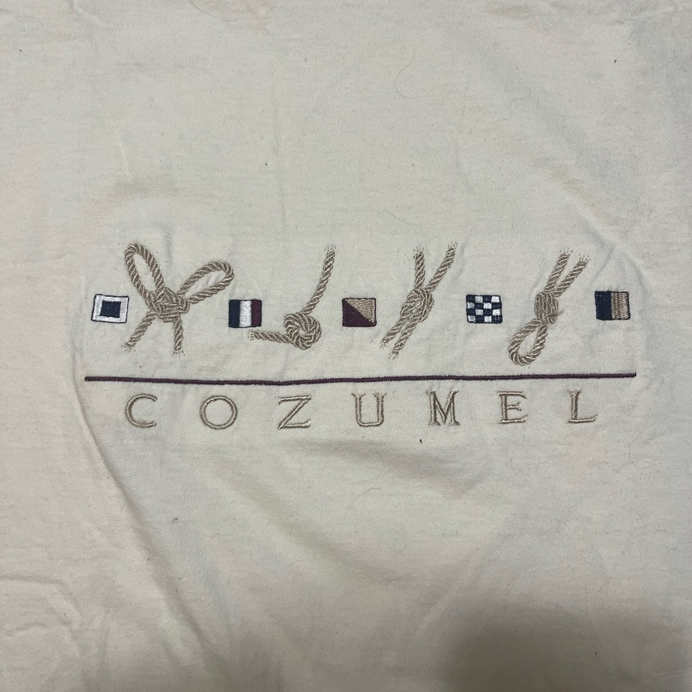 Yacht Club Cream Cozumel T-Shirt