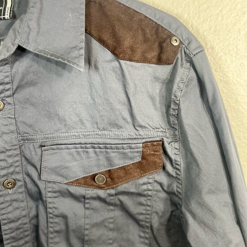 Vintage Western vibe Button-Up Shirt