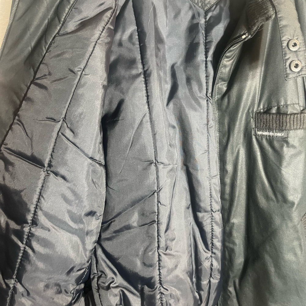 Members Only Black Bomber Jacket