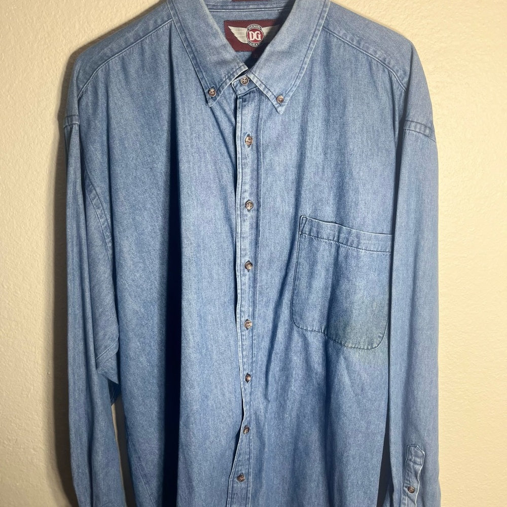 Light Blue Denim button up