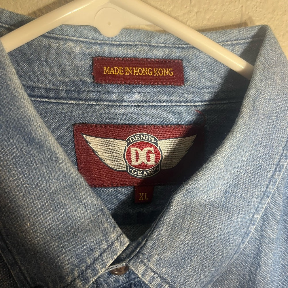Light Blue Denim button up