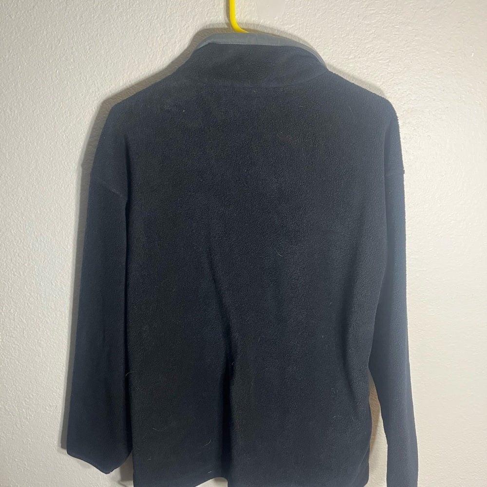 Trader Bay Black and Gray Quarter Zip Sweater