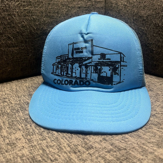 Blue Colorado Trucker Hat