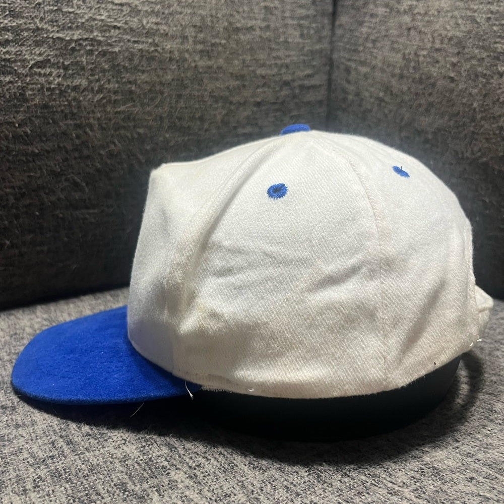 Queen Mary White and Blue Hat