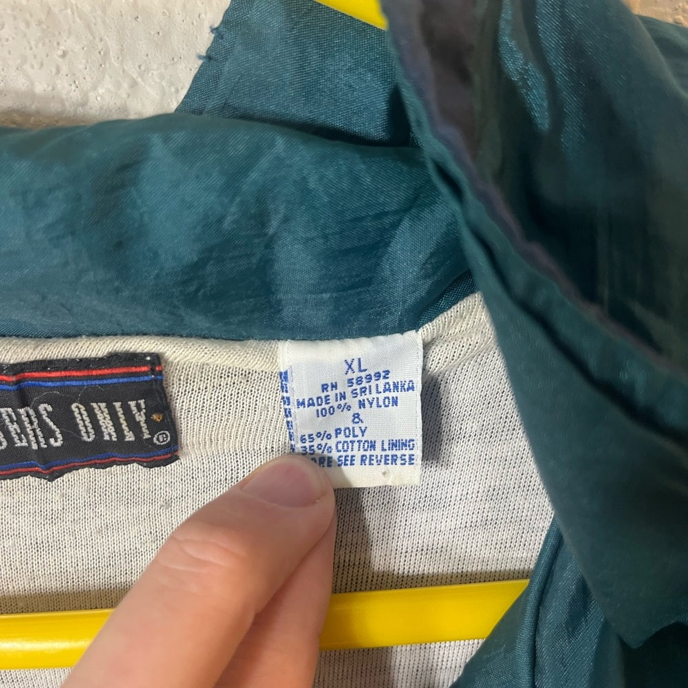 Vintage Teal and Navy Members Only Jacket