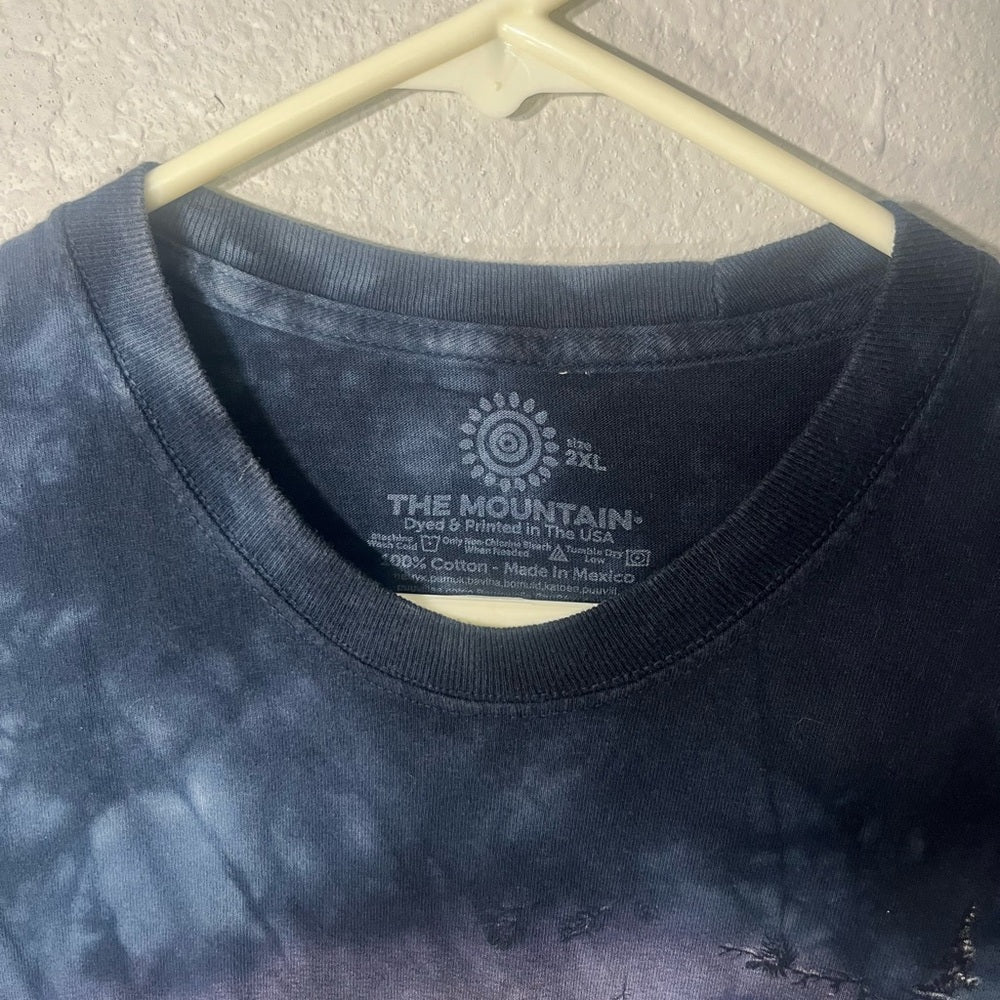 The Mountain Men's Dark Blue Owl Graphic Tee
