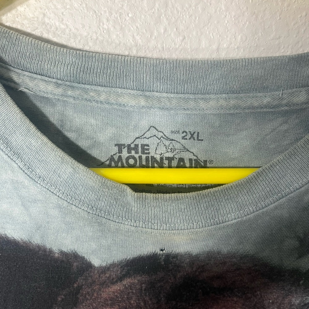The Mountain Brown Bear Graphic Men's Shirt