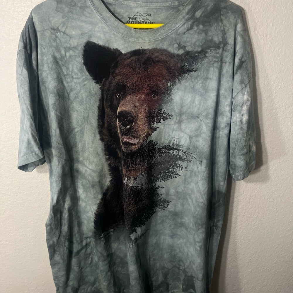 The Mountain Brown Bear Graphic Men's Shirt