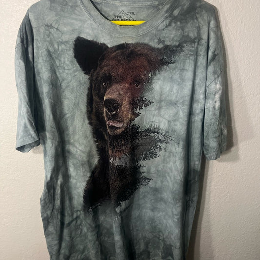 The Mountain Brown Bear Graphic Men's Shirt
