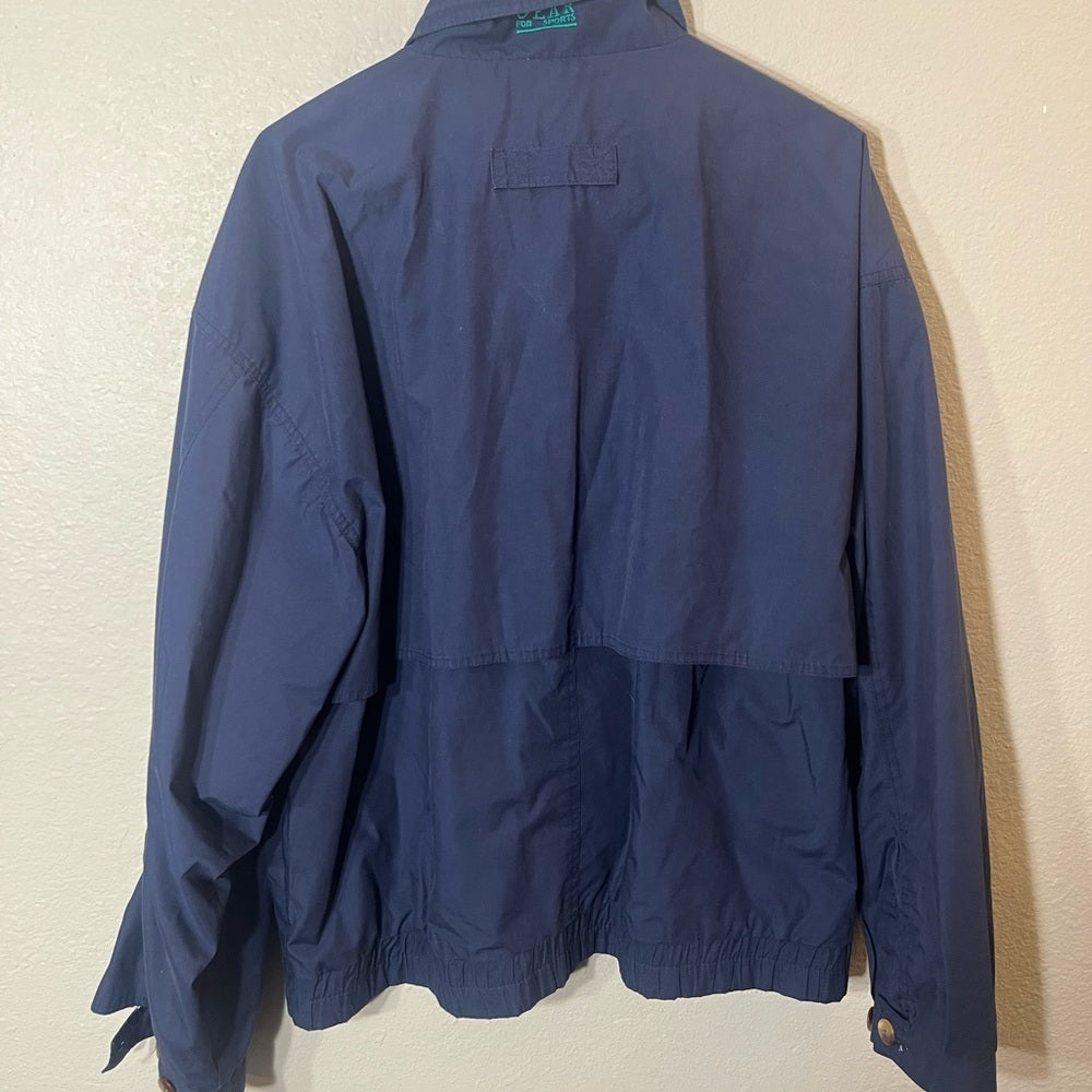Gear For Sports Navy Blue and Teal Performance Jacket