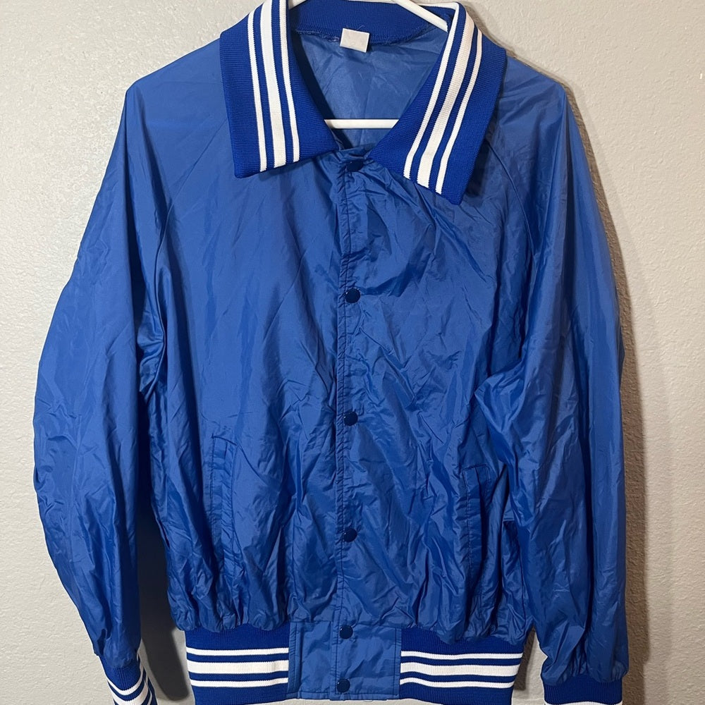 Vintage Royal Blue Windbreaker