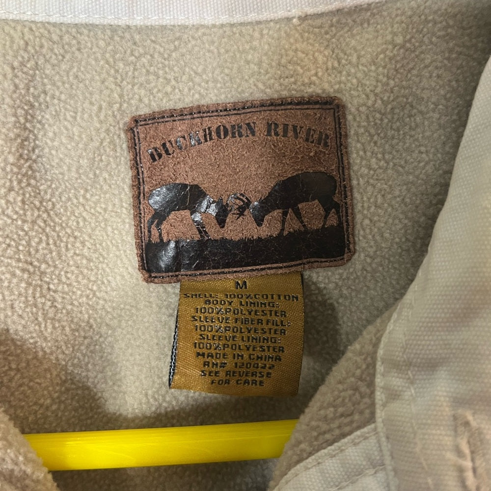 Men's Classic Cream Shirt Jacket