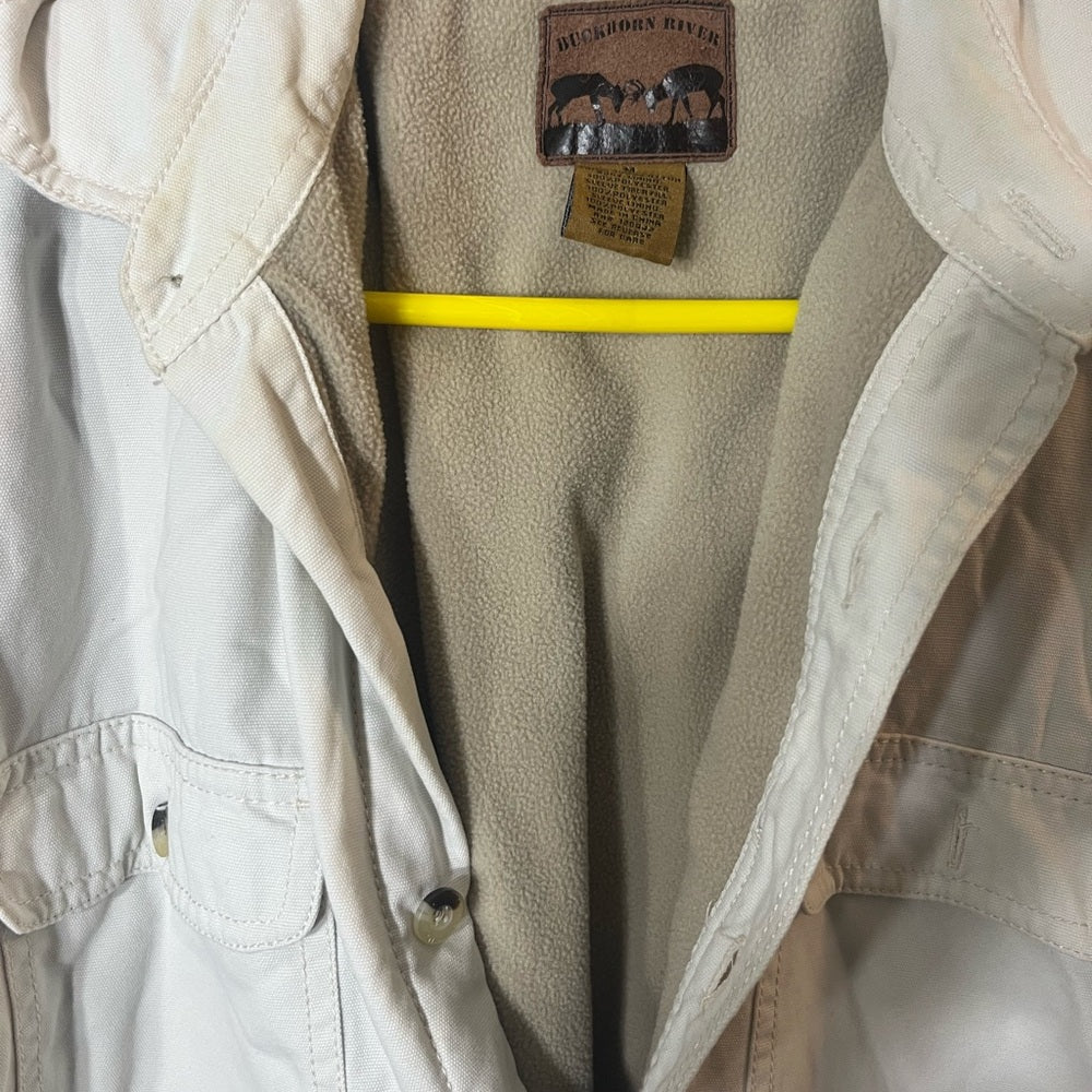 Men's Classic Cream Shirt Jacket