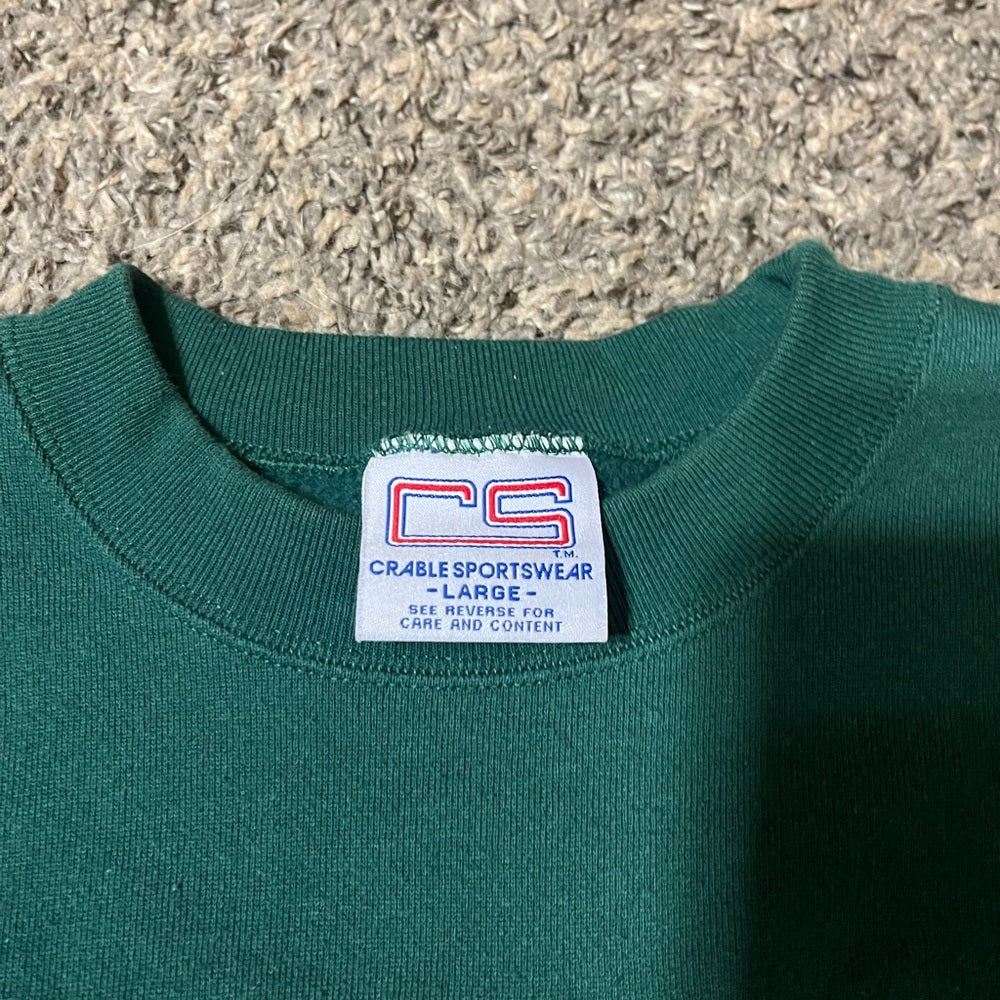 Western Maryland Women's Green Crew Neck Sweater